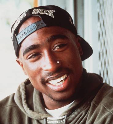 tupac shakur tattoos. the body of Tupac Shakur.